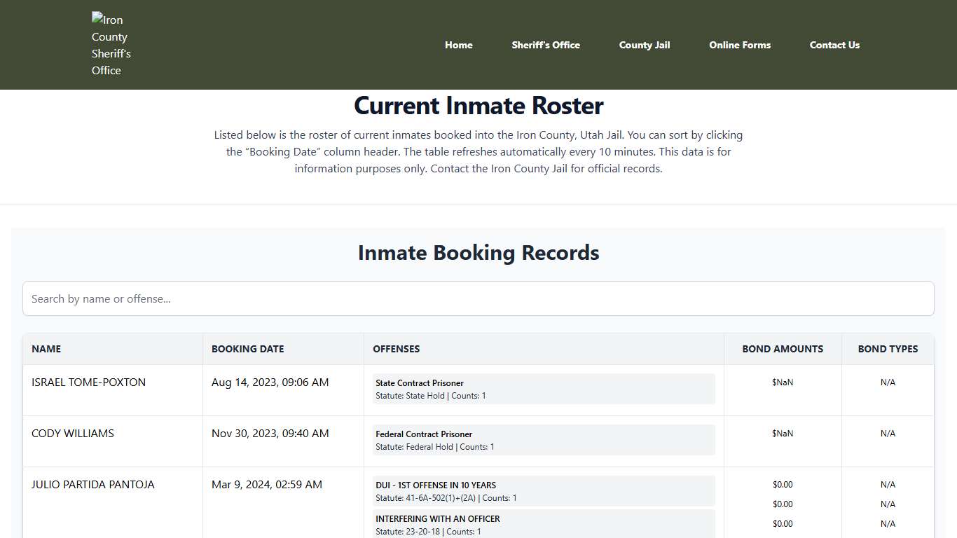 Iron County Sheriff's Office